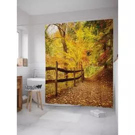 Шторка-занавеска для ванной JOYARTY