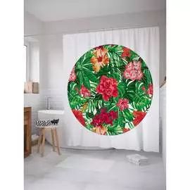 Шторка-занавеска для ванной JOYARTY