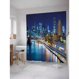 Шторка-занавеска для ванной JOYARTY