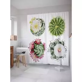 Шторка-занавеска для ванной JOYARTY