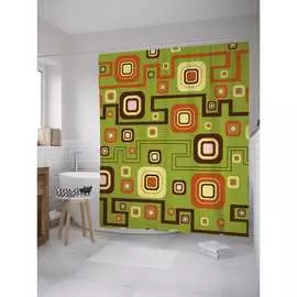 Шторка-занавеска для ванной JOYARTY