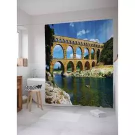 Шторка-занавеска для ванной JOYARTY