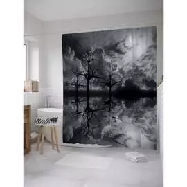 Шторка-занавеска для ванной JOYARTY