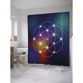 Шторка-занавеска для ванной JOYARTY