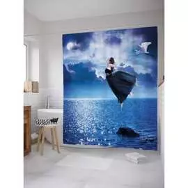 Шторка-занавеска для ванной JOYARTY