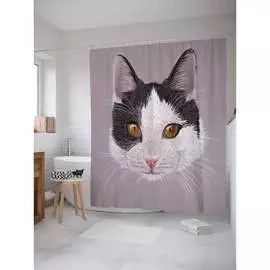 Шторка-занавеска для ванной JOYARTY