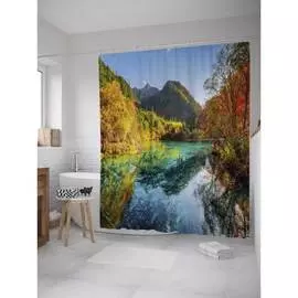 Шторка-занавеска для ванной JOYARTY