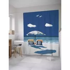 Шторка-занавеска для ванной JOYARTY