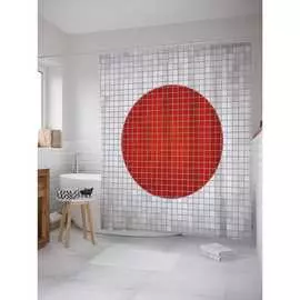 Шторка-занавеска для ванной JOYARTY