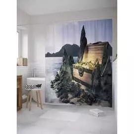 Шторка-занавеска для ванной JOYARTY