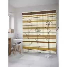 Шторка-занавеска для ванной JOYARTY