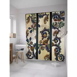 Шторка-занавеска для ванной JOYARTY