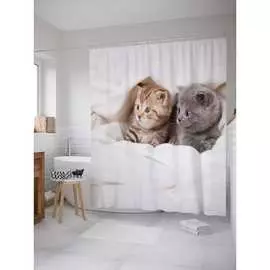 Шторка-занавеска для ванной JOYARTY