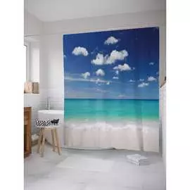 Шторка-занавеска для ванной JOYARTY