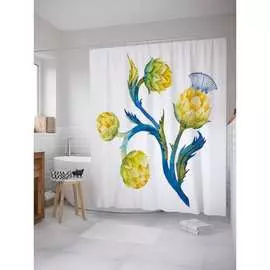 Шторка-занавеска для ванной JOYARTY