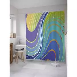 Шторка-занавеска для ванной JOYARTY