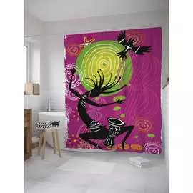 Шторка-занавеска для ванной JOYARTY