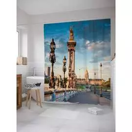 Шторка-занавеска для ванной JOYARTY