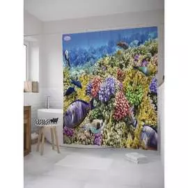 Шторка-занавеска для ванной JOYARTY