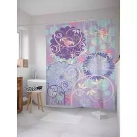 Шторка-занавеска для ванной JOYARTY