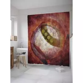 Шторка-занавеска для ванной JOYARTY