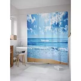 Шторка-занавеска для ванной JOYARTY