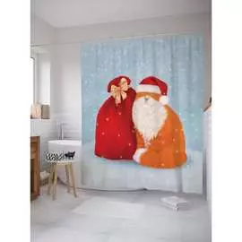 Шторка-занавеска для ванной JOYARTY