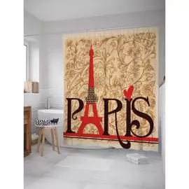 Шторка-занавеска для ванной JOYARTY