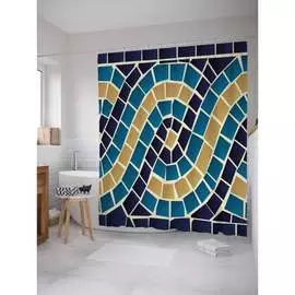 Шторка-занавеска для ванной JOYARTY