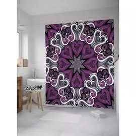 Шторка-занавеска для ванной JOYARTY