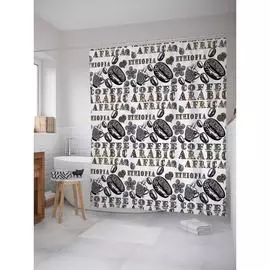 Шторка-занавеска для ванной JOYARTY