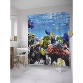 Шторка-занавеска для ванной JOYARTY