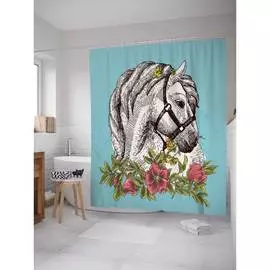 Шторка-занавеска для ванной JOYARTY