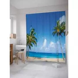 Шторка-занавеска для ванной JOYARTY