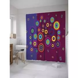 Шторка-занавеска для ванной JOYARTY