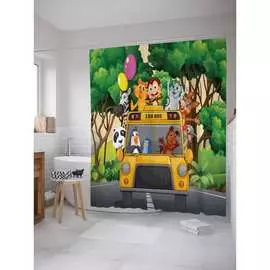 Шторка-занавеска для ванной JOYARTY