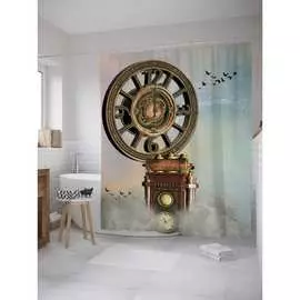 Шторка-занавеска для ванной JOYARTY