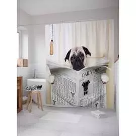 Шторка-занавеска для ванной JOYARTY