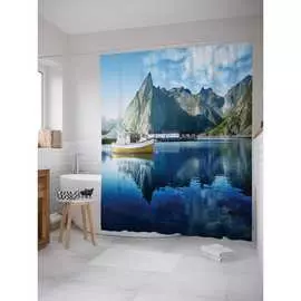 Шторка-занавеска для ванной JOYARTY