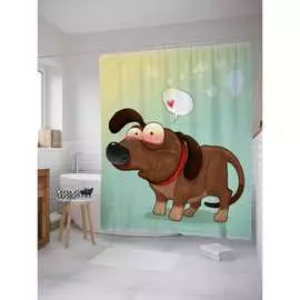 Шторка-занавеска для ванной JOYARTY