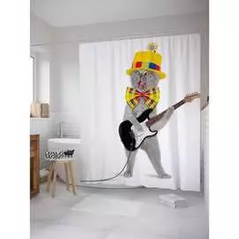 Шторка-занавеска для ванной JOYARTY