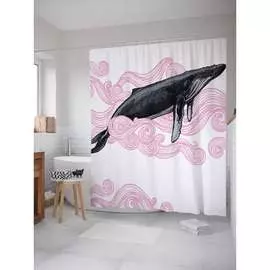 Шторка-занавеска для ванной JOYARTY