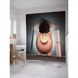 Шторка-занавеска для ванной JOYARTY