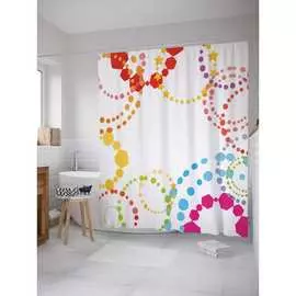 Шторка-занавеска для ванной JOYARTY