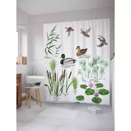 Шторка-занавеска для ванной JOYARTY