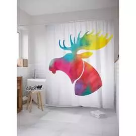 Шторка-занавеска для ванной JOYARTY