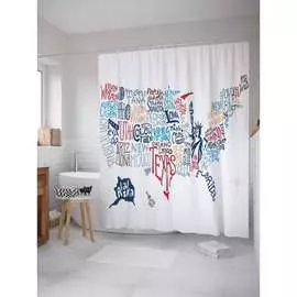 Шторка-занавеска для ванной JOYARTY