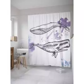 Шторка-занавеска для ванной JOYARTY