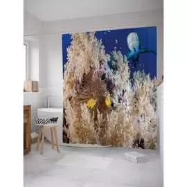 Шторка-занавеска для ванной JOYARTY