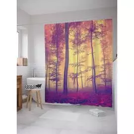 Шторка-занавеска для ванной JOYARTY